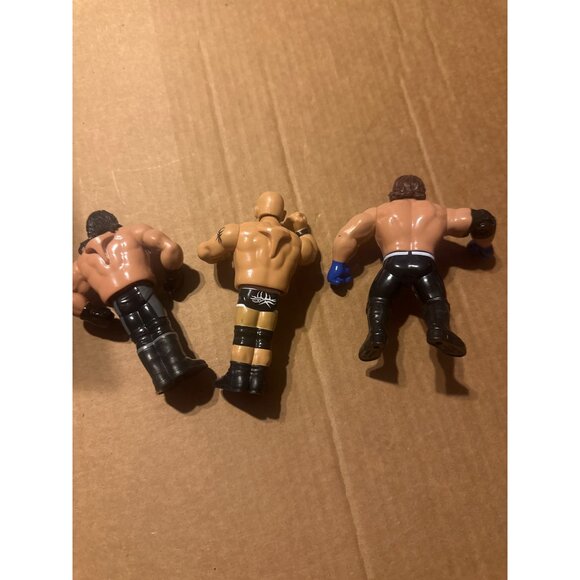 WWE 2017 Wrestling Action Figures Trio Seth Rollins Stone Cold AJ Styles 3.5" - Picture 6 of 6